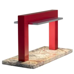 Lampada da tavolo Red Trilite di Franco Raggi