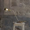 Lampada da tavolo regolabile in ottone BRS01