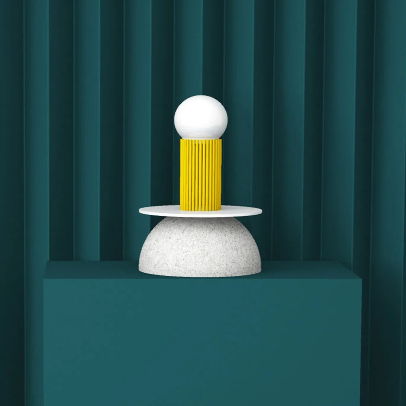 Lampada da tavolo Rivelarsi Yellow