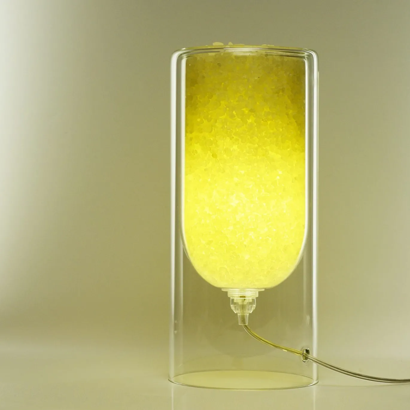 Lampada da tavolo Rocklumìna Spherical S giallo
