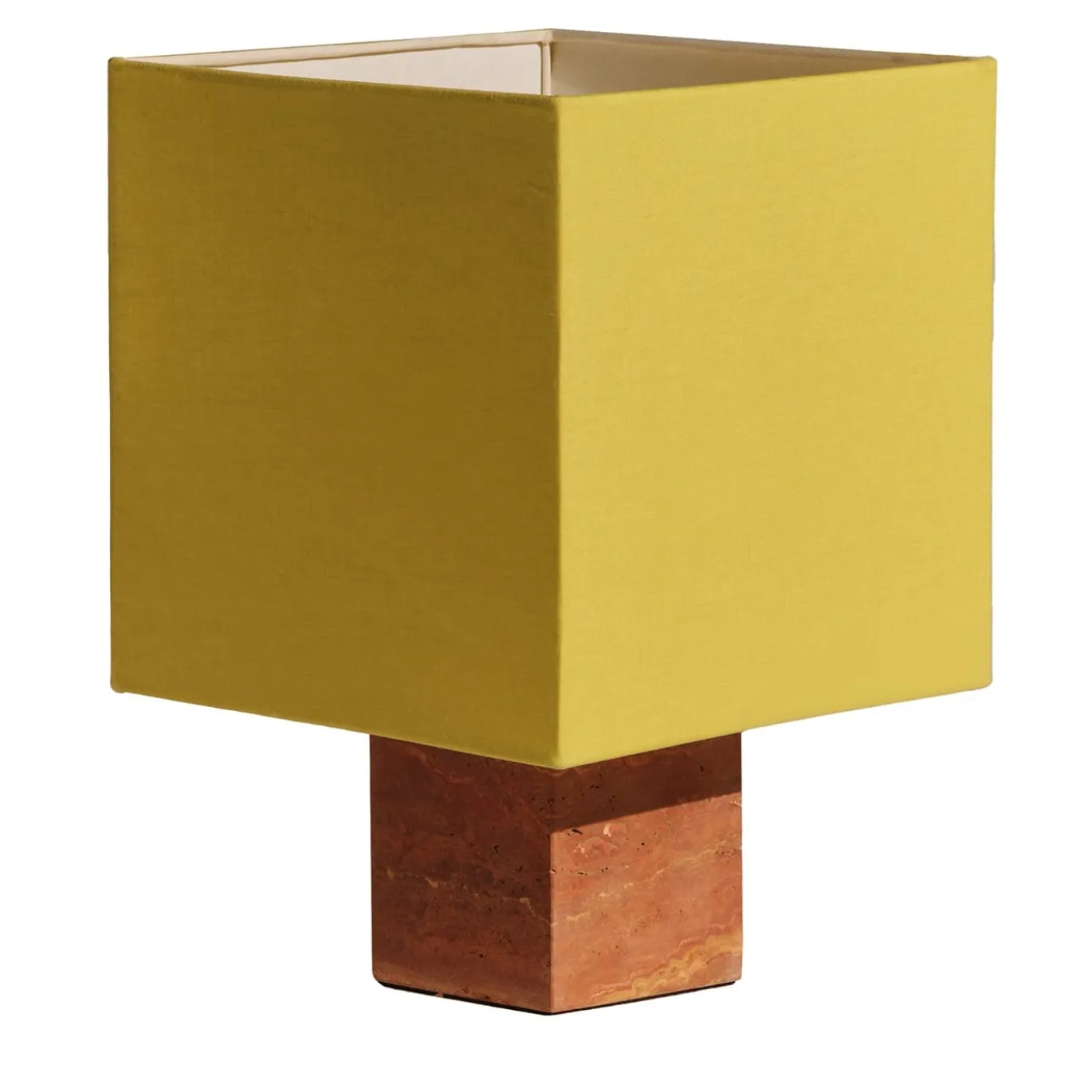 Lampada da tavolo Roma Squared Medium Yellow