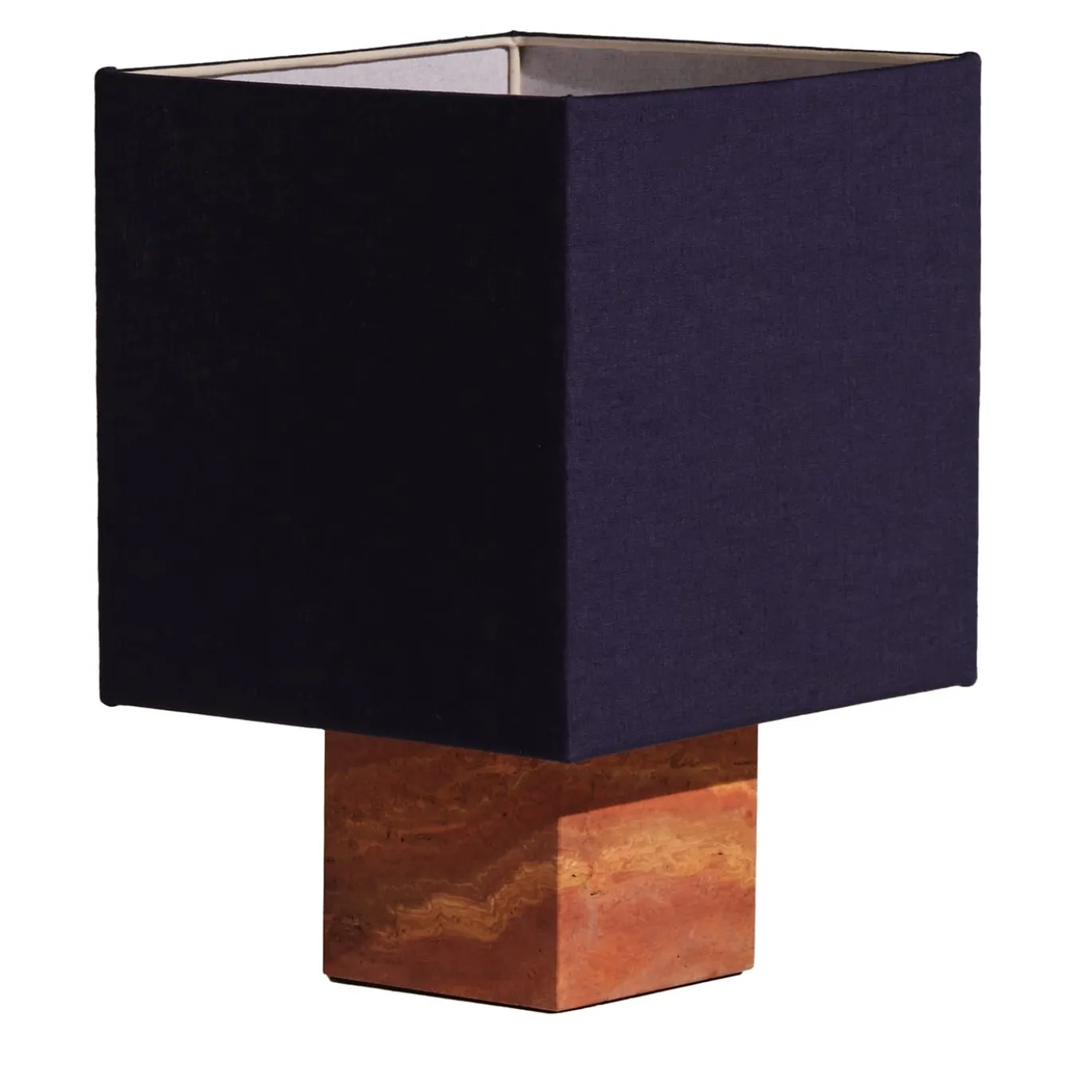 Lampada da tavolo Roma Squared Small Blue