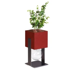 Lampada da tavolo rossa Doppiosenso di Stefano Mazzucchetti