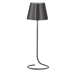 Lampada da tavolo senza fili Antares Circle in titanio e ottone di I. Harari
