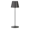Lampada da tavolo senza fili Polaris Circle in titanio e ottone di I. Harari