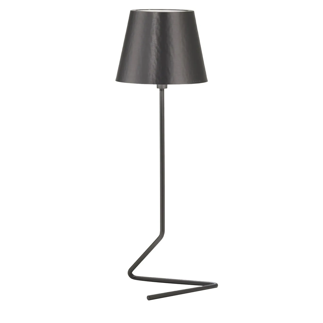Lampada da tavolo senza fili Vega Triangle in titanio e ottone di I. Harari