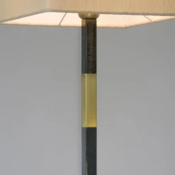 Lampada da tavolo Slim in ottone