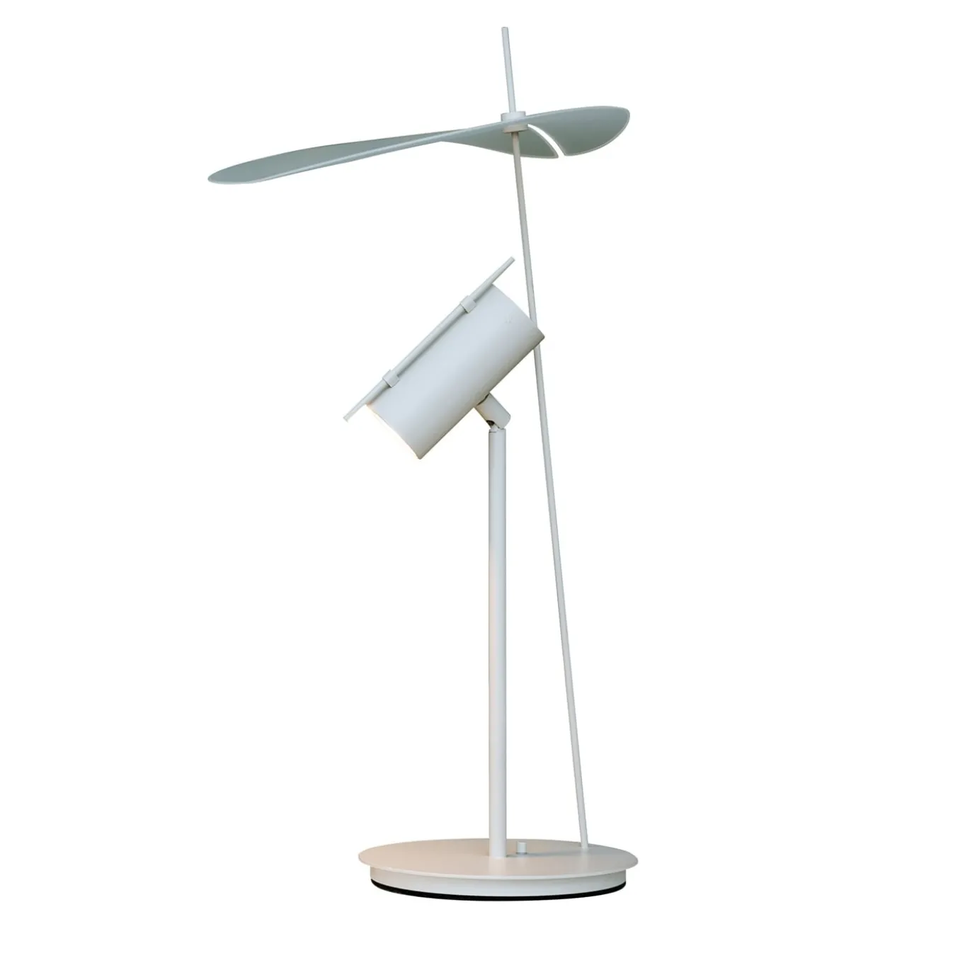 Lampada da Tavolo Stilla in Metallo Beige
