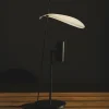 Lampada da Tavolo Stilla in Metallo Nero