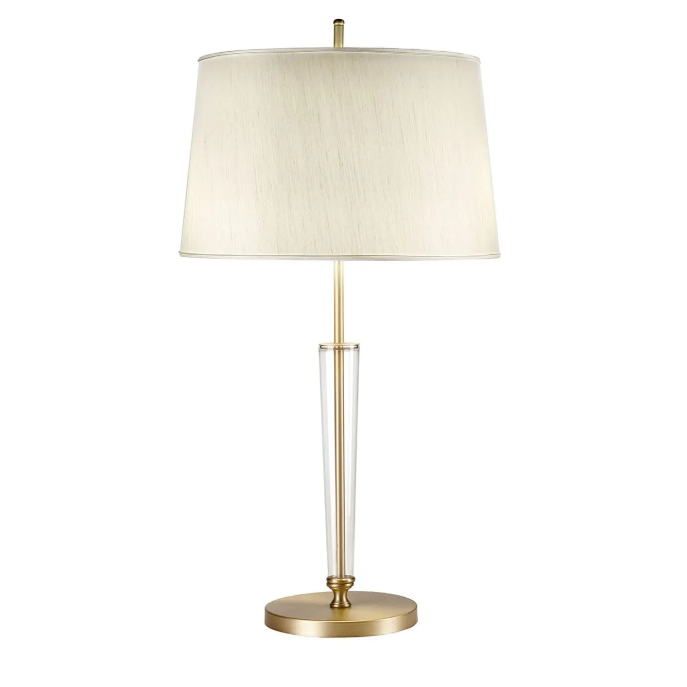 Lampada da Tavolo Stylo in Vetro Beige