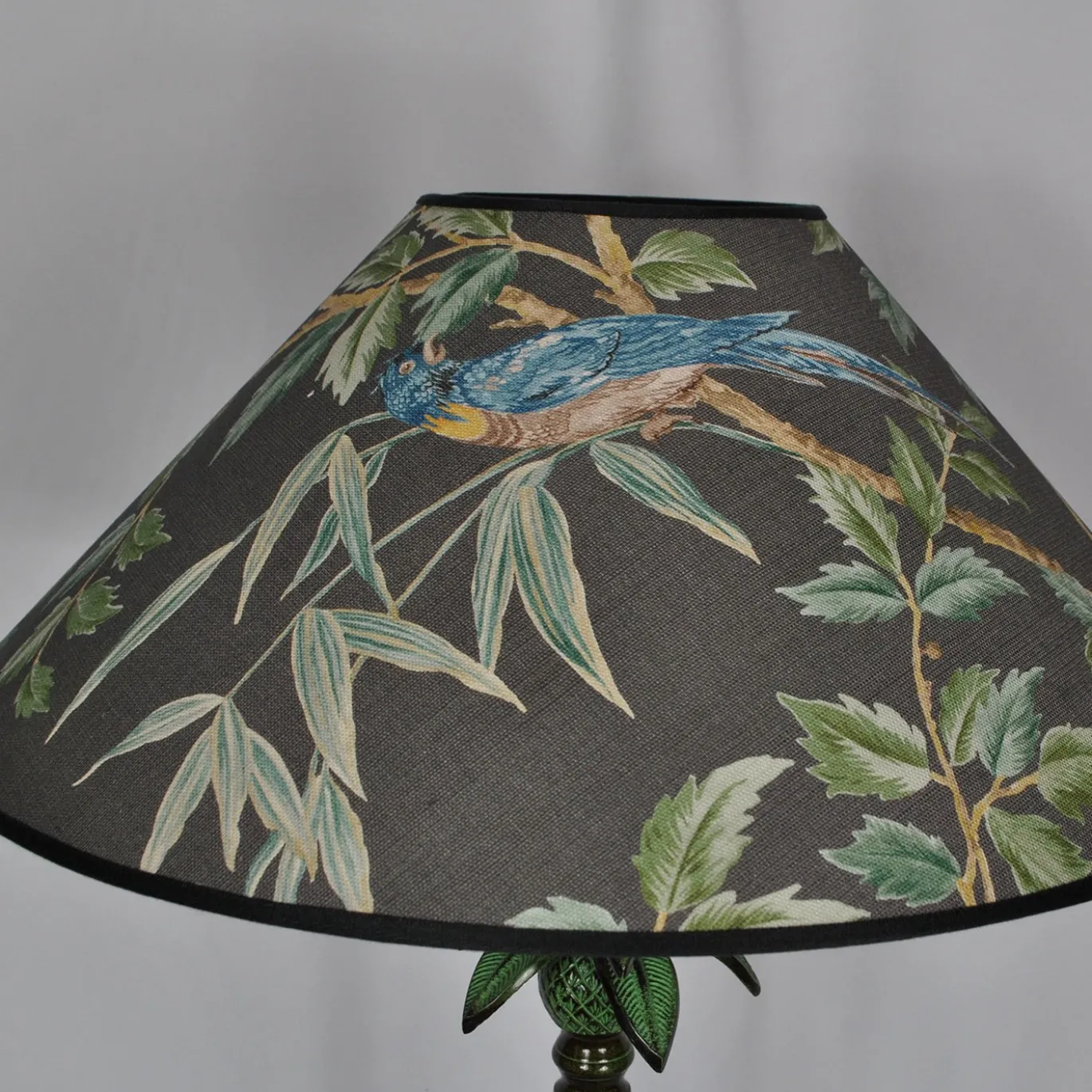 Lampada da Tavolo Sweet Birds Grigia e Verde
