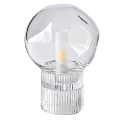 Lampada da tavolo Tello Nuvola Clear & Crystal