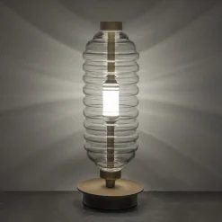 Lampada da tavolo Trinity 06 in bronzo di Mike Shilov