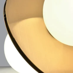 Lampada da tavolo Twins Gold di Michele Reginaldi