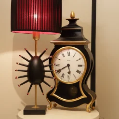 Lampada da tavolo Uovo Raggiante nera