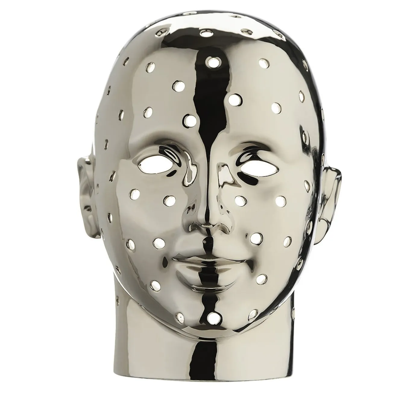 Lampada da tavolo Urano in ceramica argento