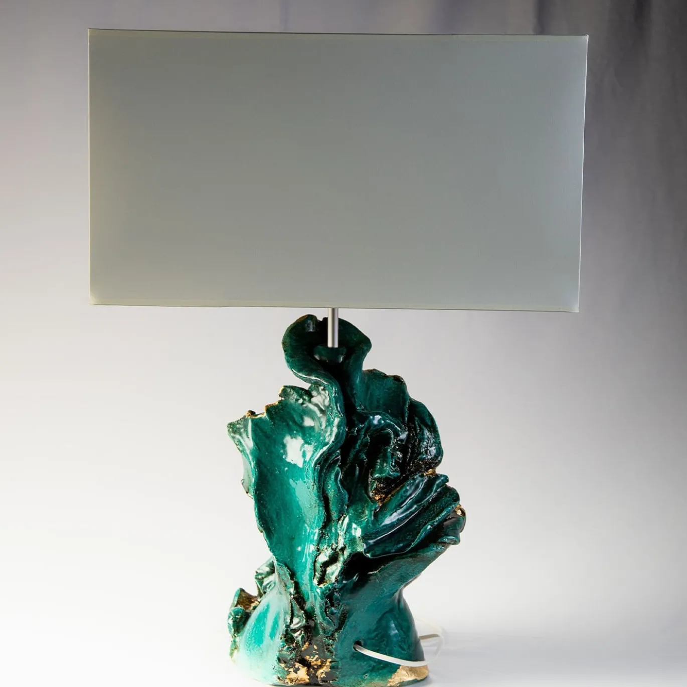 Lampada da tavolo verde Voglia di Volare