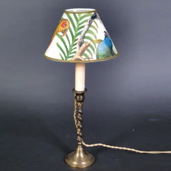 Lampada da tavolo vintage Parrot On Palm