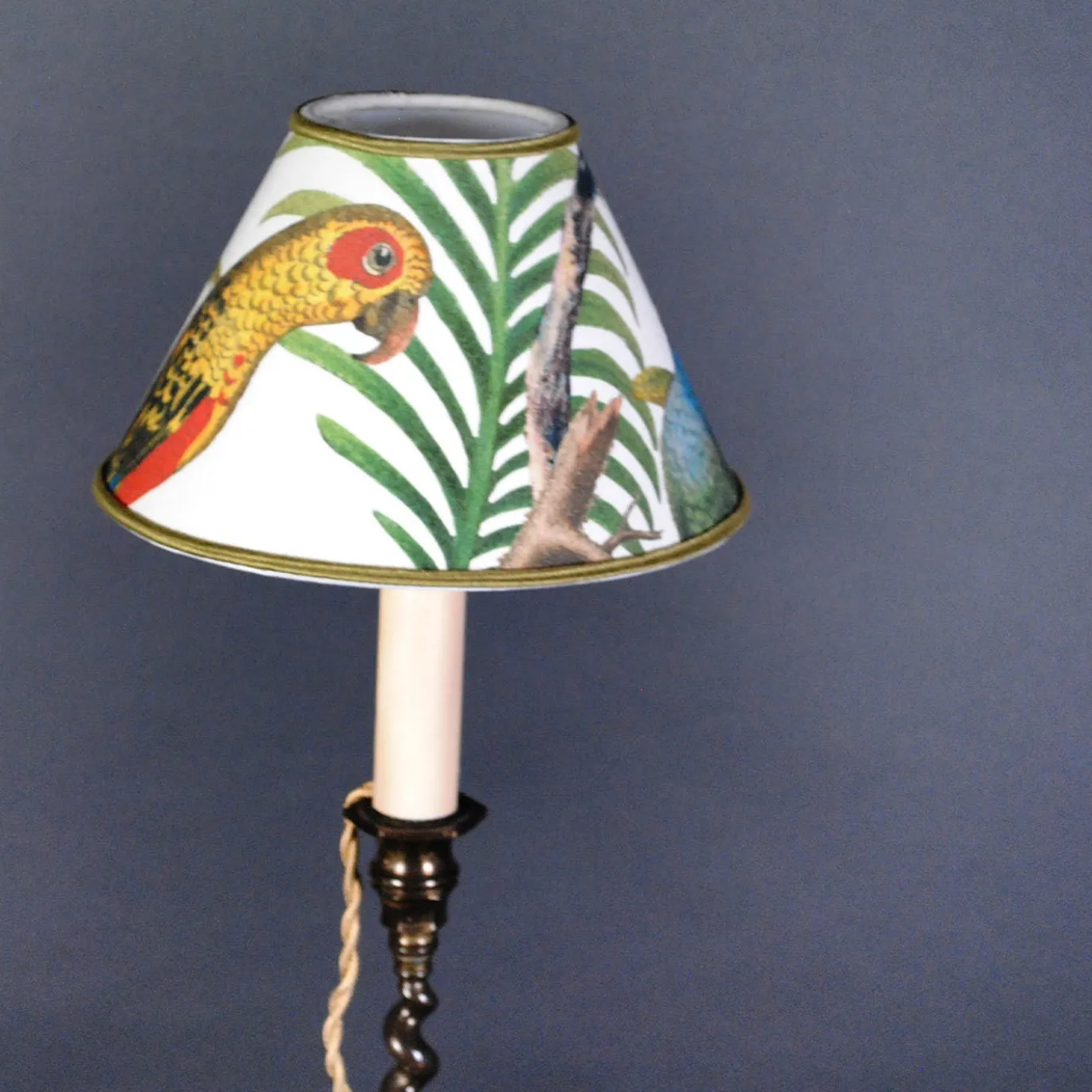 Lampada da tavolo vintage Parrot On Palm