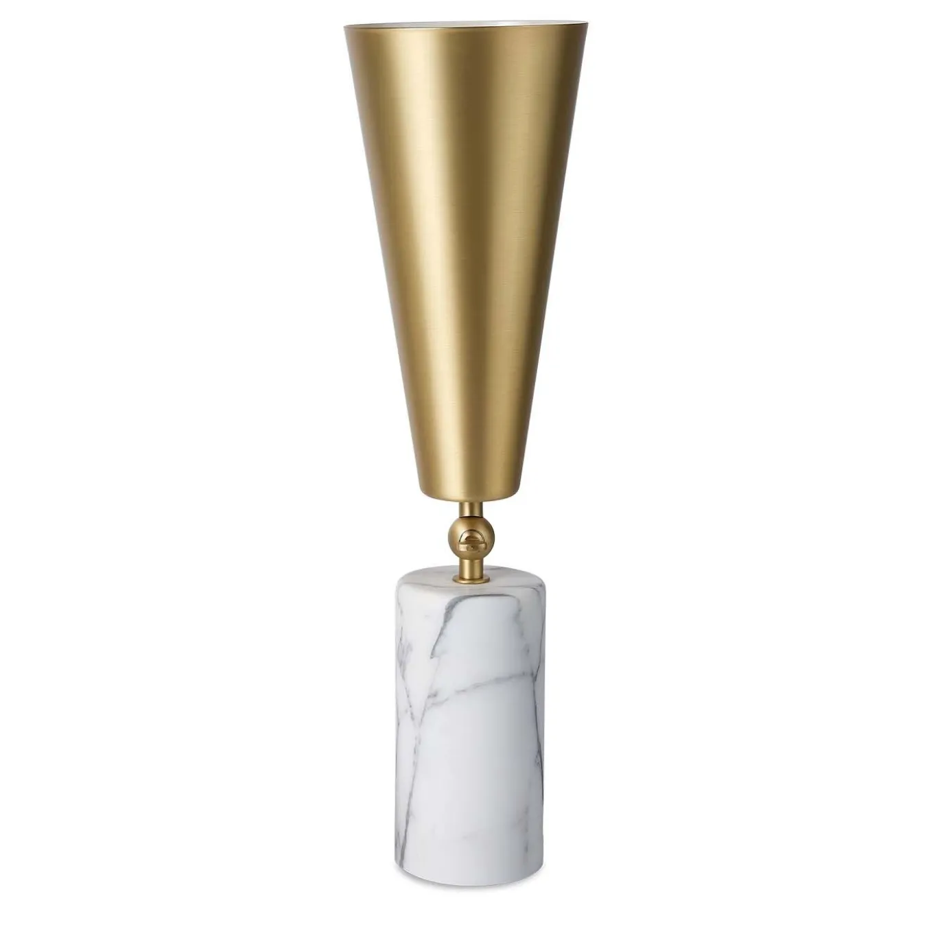 Lampada da tavolo Vox Alta di Lorenza Bozzoli in marmo di Carrara