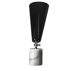 Lampada da tavolo Vox Bassa di Lorenza Bozzoli in marmo di Carrara