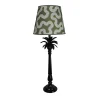 Lampada da tavolo Warmy con base nera