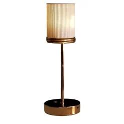 Lampada da tavolo wireless London con luce LED