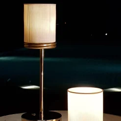 Lampada da tavolo wireless London con luce LED