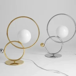Lampada da tavolo Zoe Gold