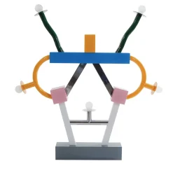 Lampada da terra Ashoka di Ettore Sottsass - Memphis Milano