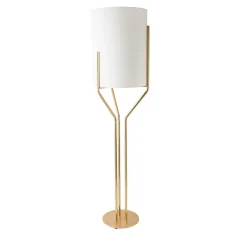 Lampada da terra a tre tubi