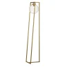 Lampada da terra Bellagio in ottone finitura oro con sfera