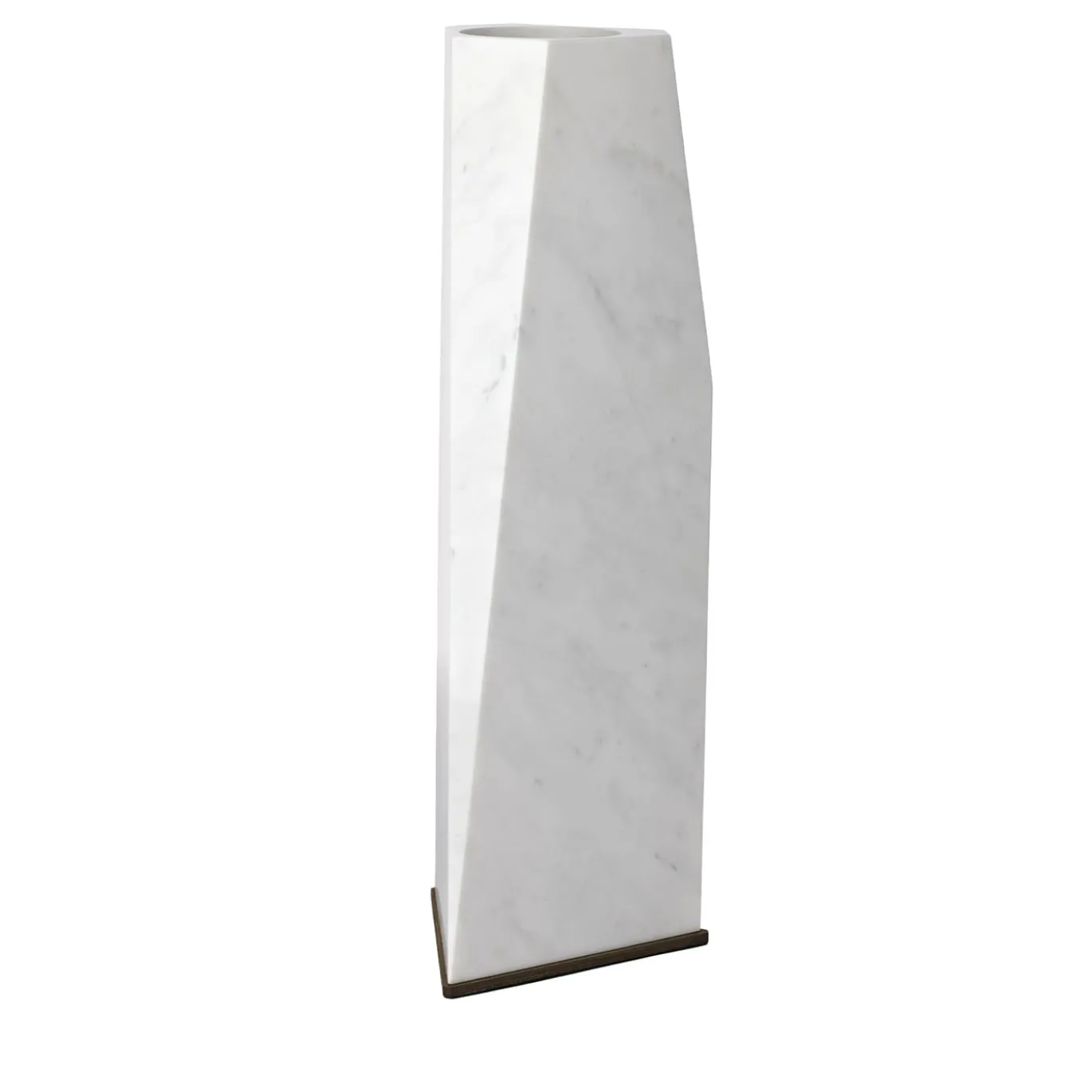 Lampada da terra Bernulla White di Tobia Scarpa Architect