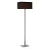 Lampada da terra Cobalto nero cromato
