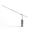 Lampada da terra con braccio articolato Libra e base in marmo
