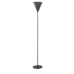 Lampada da terra Cono Large Black di Carlo Guglielmi