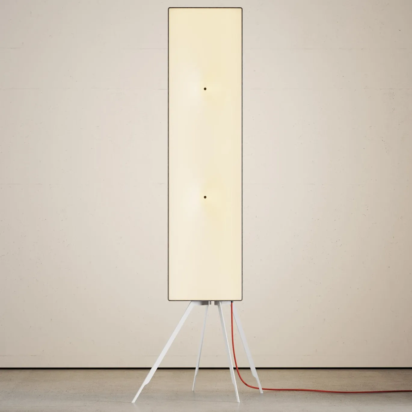 Lampada da terra con rivestimento in feltro SCR01