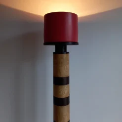 Lampada da terra Dorica Red di Pietro Meccani