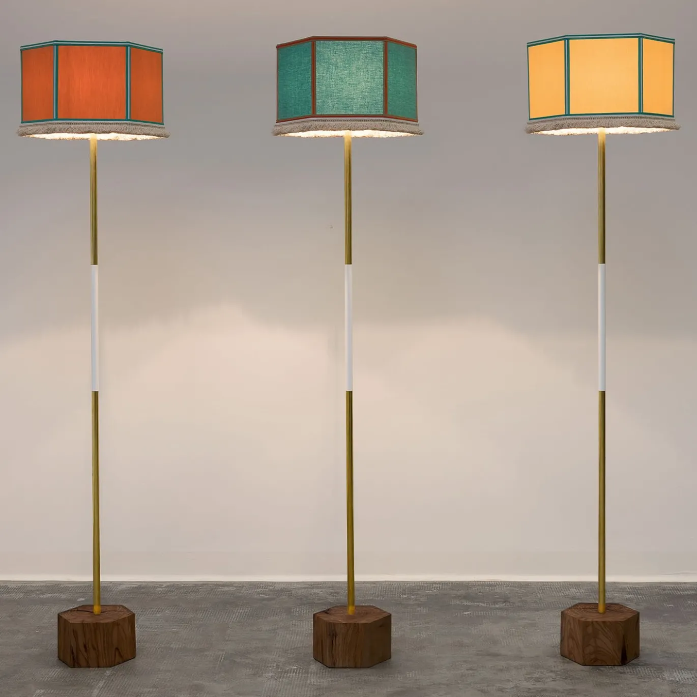 Lampada da terra Easy - Tan