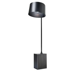 Lampada da terra Flamenco Black di Meneghello Paolelli Associati