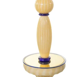 Lampada da terra Furoz in vetro ambrato