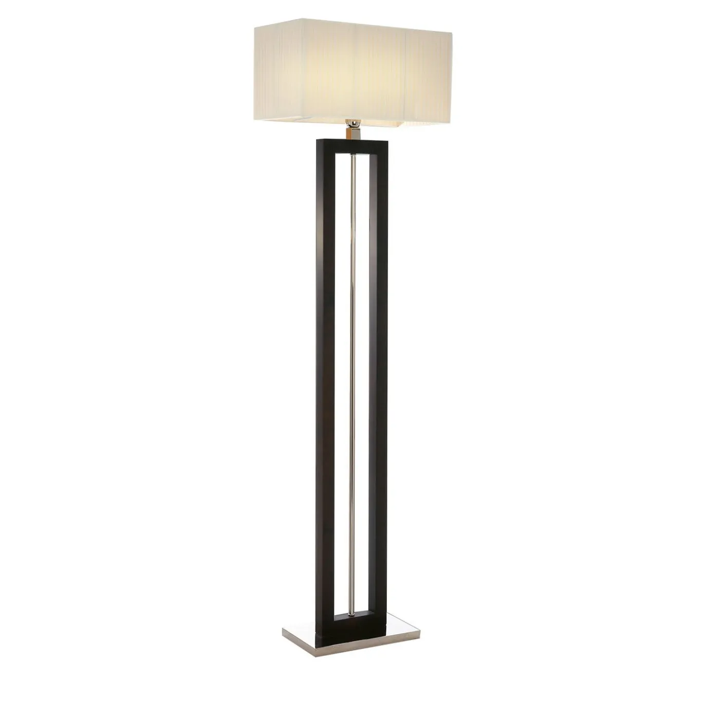 Lampada da terra in legno Cobalto