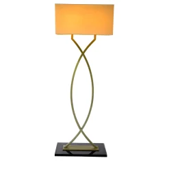 Lampada da terra in ottone Gamma