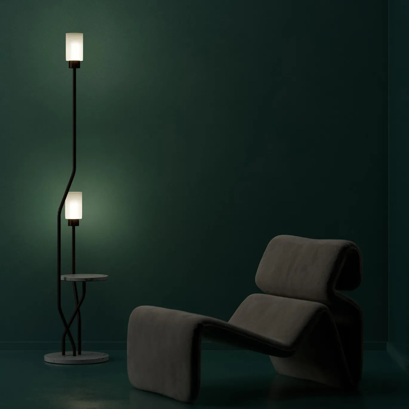Lampada da terra Ivy