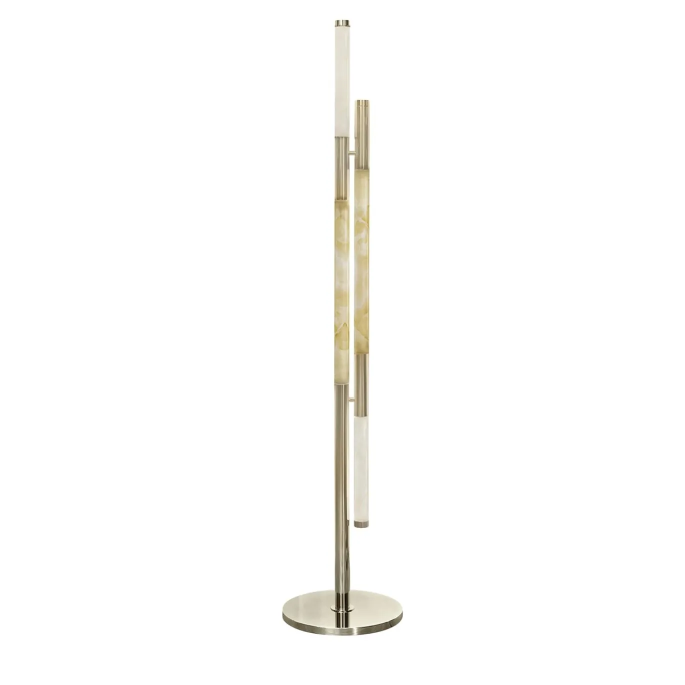 Lampada da Terra Katana in Vetro Champagne