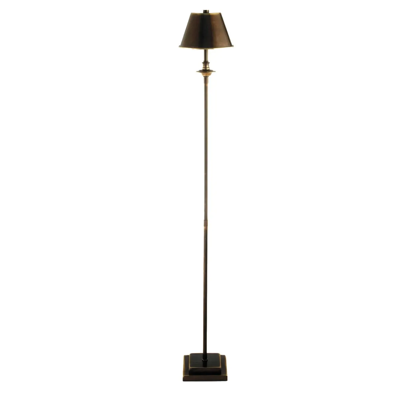 Lampada da terra Kuma L in bronzo scuro spazzolato di Michele Bönan