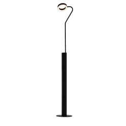 Lampada da terra Meta nera
