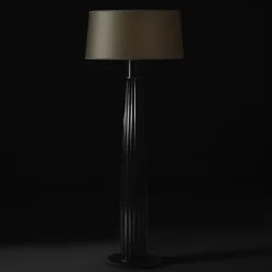 Lampada da terra nera Orlando