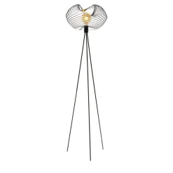 Lampada da terra Net Black di Paolo Ulian