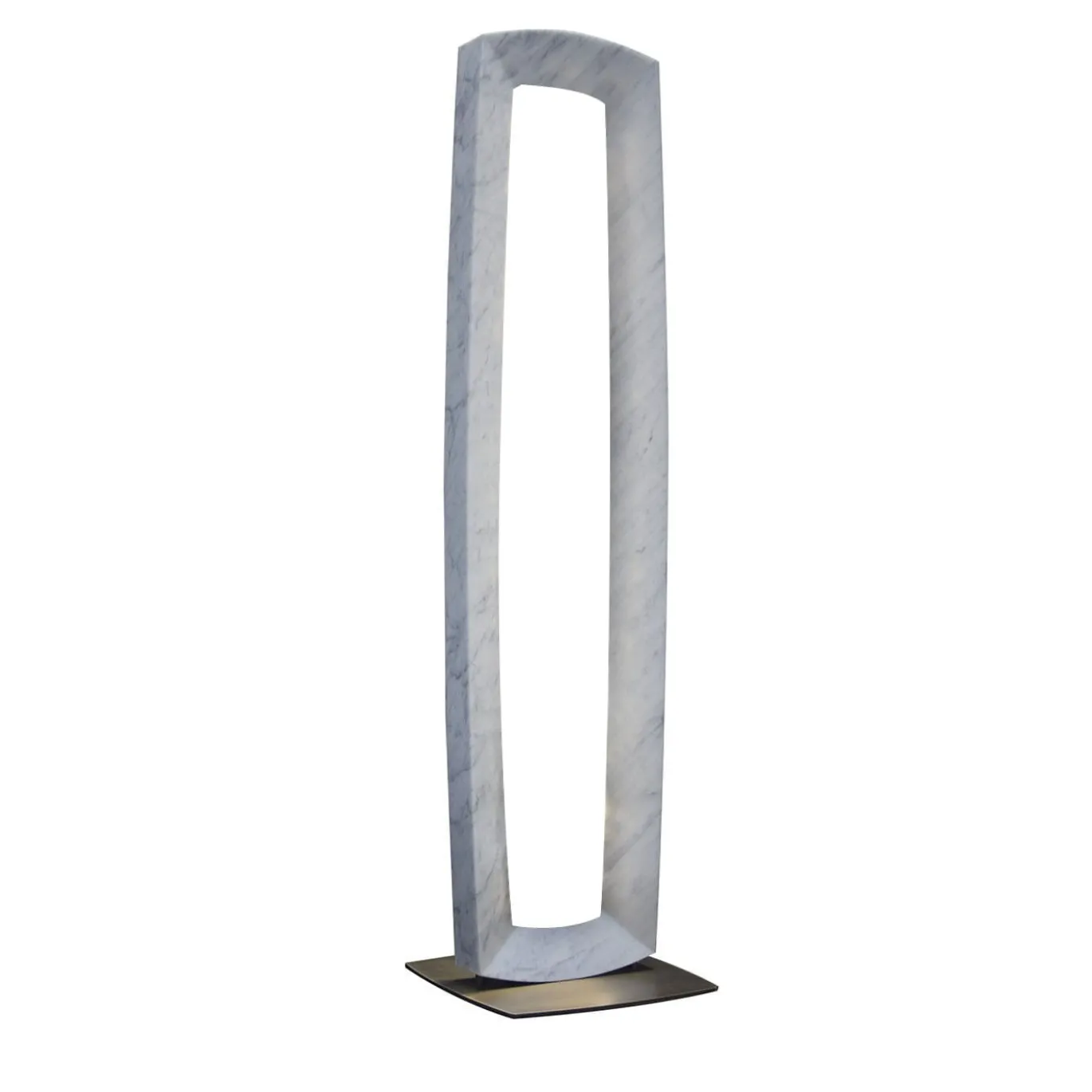 Lampada da terra OR5 Eos in marmo di Carrara di Rotella